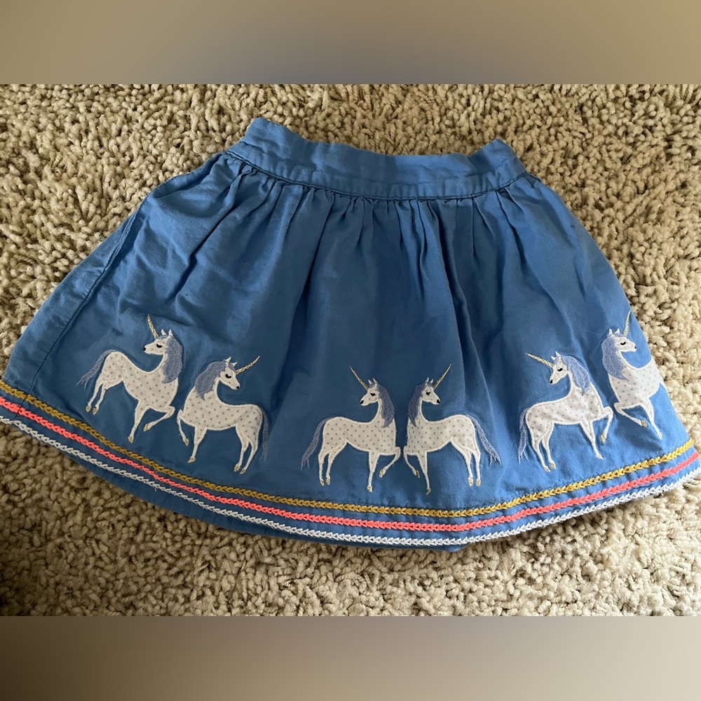 Girls embroidered skirt